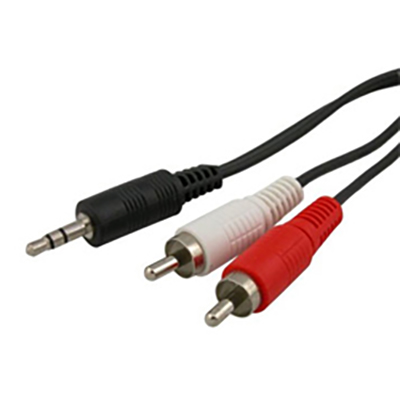 Image for COMSOL AUDIO CABLE 3.5MM STEREO MALE TO 2 X RCA MALE 3M from OFFICE NATIONAL CANNING VALE