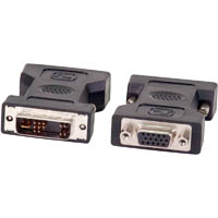 comsol displayport adapter dvi male to hd15 pin vga female