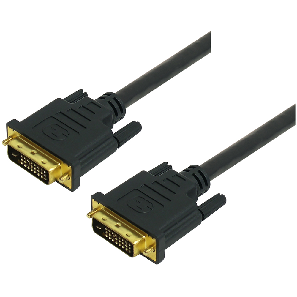 Image for COMSOL DVI-D DIGITAL DUAL LINK CABLE MALE TO MALE 2M BLACK from OFFICE NATIONAL CANNING VALE