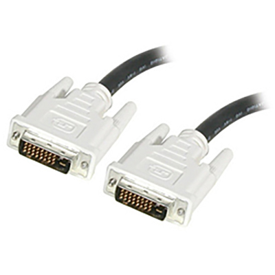 Image for COMSOL DVI-D DIGITAL DUAL LINK CABLE MALE TO MALE 20M WHITE from OFFICE NATIONAL CANNING VALE