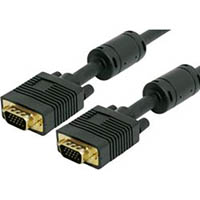 comsol vga monitor cable 15 pin male to 15 pin male 1m black