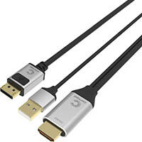 comsol cable hdmi male to displayport male 2m black