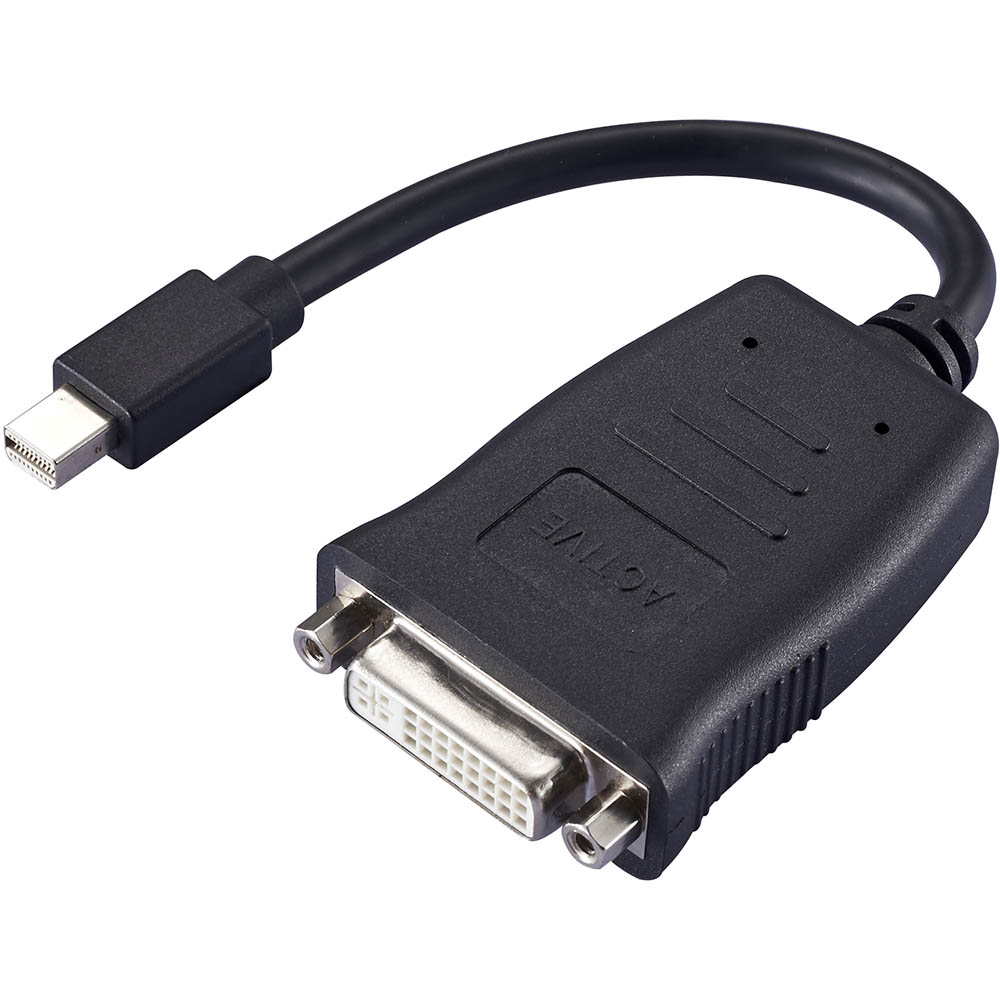 Image for COMSOL MINI DISPLAYPORT MALE TO DVI-D SINGLE LINK FEMALE ADAPTER 200MM from PaperChase Office National