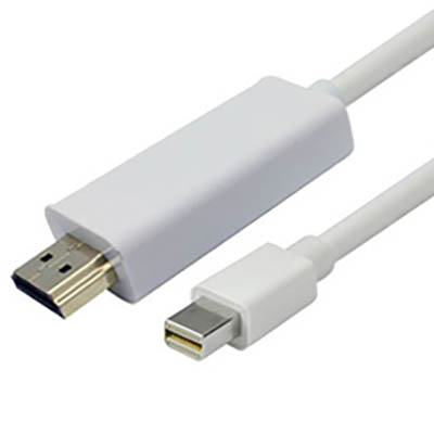 Image for COMSOL MINI DISPLAYPORT CABLE MALE TO HDMI MALE 1M from Office National Sydney Stationery
