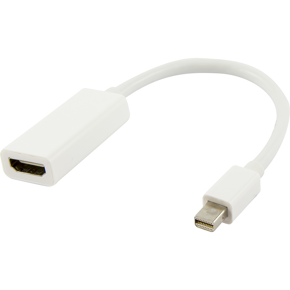 Image for COMSOL MINI DISPLAYPORT ADAPTER MALE TO HDMI FEMALE 200MM from Office National Kalgoorlie