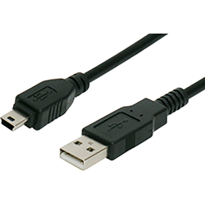Image for COMSOL USB PERIPHERAL CABLE 2.0 A MALE TO MINI B MALE 2M BLACK from Emerald Office Supplies Office National