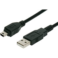 comsol usb peripheral cable 2.0 a male to mini b male 2m black