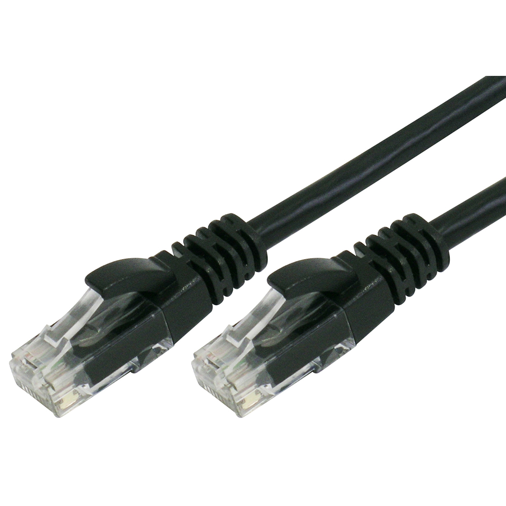 Image for COMSOL RJ45 PATCH CABLE CAT6 10M BLACK from Office National