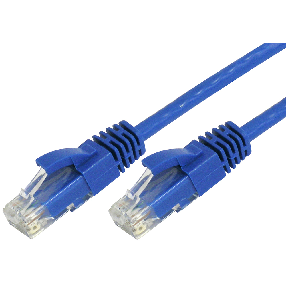 Image for COMSOL RJ45 PATCH CABLE CAT6 5M BLUE from Angletons Office National