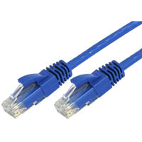 comsol rj45 patch cable cat6 3m blue