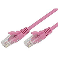 comsol rj45 patch cable cat6 500mm pink