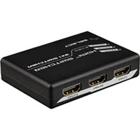 serverlink 3 port hdmi switch supports 4k ultra hd 2160p at 60hz