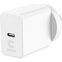 comsol wall charger usb-c 20w white