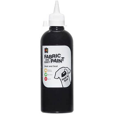 Image for EDUCATIONAL COLOURS FABRIC AND CRAFT PAINT 500ML BLACK from Aztec Office National Melbourne
