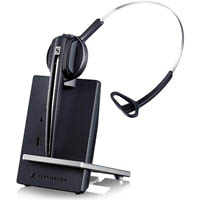 sennheiser impact d10 usb ml wireless dect single-sided headset with base station for pc