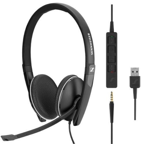 Image for SENNHEISER ADAPT SC 165 USB DOUBLE-SIDED HEADSET from PaperChase Office National