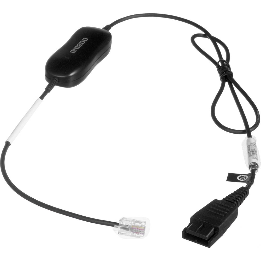 Image for JABRA GN1200 SMART CORD STRAIGHT 1 METRE from Two Bays Office National
