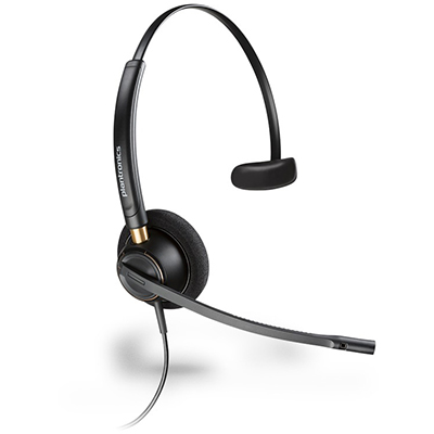Image for PLANTRONICS ENCOREPRO HW510 HEADSET CORDED MONAURAL NOISE-CANCELING BLACK from Everyday & Simply Office National