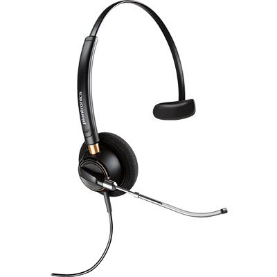 Image for PLANTRONICS HW510 ENCOREPRO VOICE TUBE MONAURAL CORDED HEADSET from Two Bays Office National