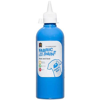 Image for EDUCATIONAL COLOURS FLUORESCENT CRAFT PAINT 500ML BLUE from Office National Kalgoorlie