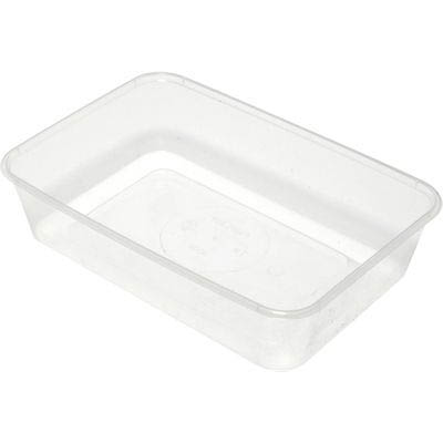 Image for CAPRI MICROWAVABLE CONTAINERS RECTANGLE 500ML PACK 50 from Surry Office National