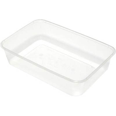 Image for CAPRI MICROWAVABLE CONTAINERS RECTANGLE 650ML PACK 50 from Aztec Office National Melbourne