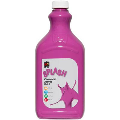 Image for EDUCATIONAL COLOURS SPLASH CLASSROOM ACRYLIC PAINT 2 LITRE VIOLET CRUNCH LILAC from Mackay Business Machines (MBM) Office National