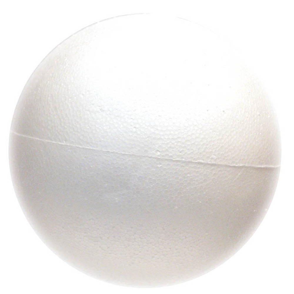 Image for ZART POLYSTYRENE BALL 100MM WHITE from Ezi Office National Tweed