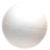 zart polystyrene ball 100mm white