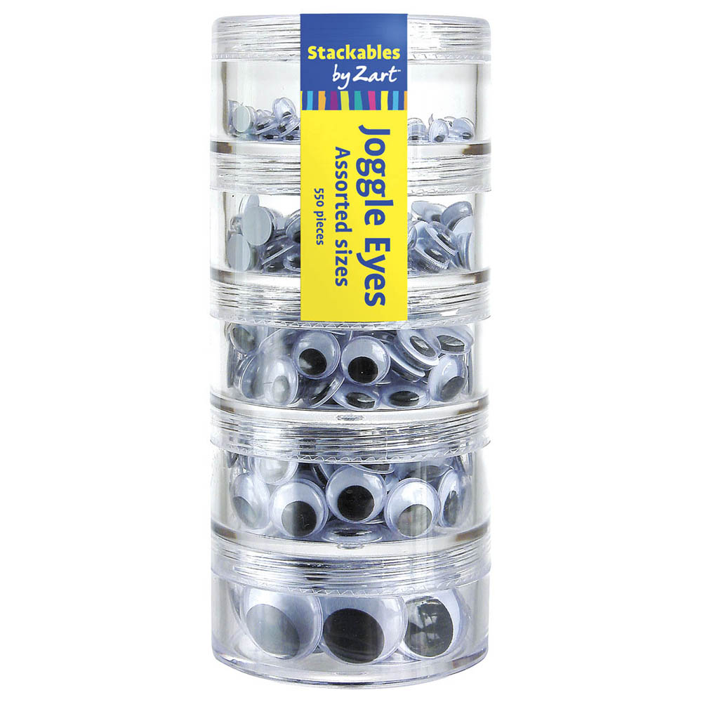 Image for ZART JOGGLE EYES STACKABLE PACK 550 from Office National Balcatta