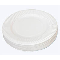 zart paper plate 150mm white pack 50