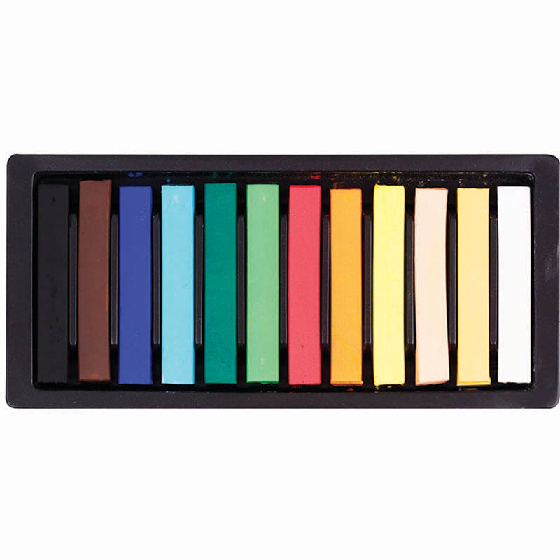 Image for MUNGYO SOFT PASTEL ASSORTED PACK 12 from Chris Humphrey Office National