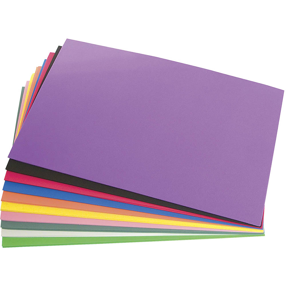 Image for ZART CRAFT FUN FOAM SHEET ASSORTED PACK 20 from PaperChase Office National