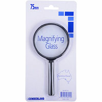 cumberland magnifying glass 75mm black