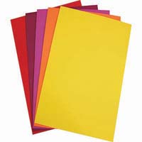 colourful days colourboard 200gsm a3 assorted warm pack 50