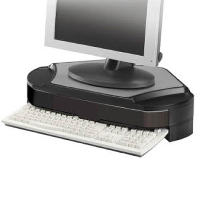 Image for AURORA CORNER MONITOR STAND from Two Bays Office National