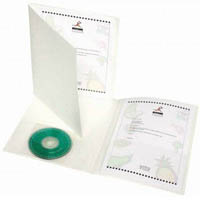 cumberland durable presentation file with cd pocket a4 pack 5