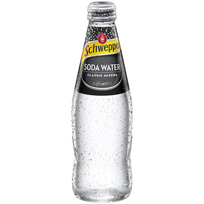 Image for SCHWEPPES SODA WATER BOTTLE 300ML CARTON 24 from Surry Office National