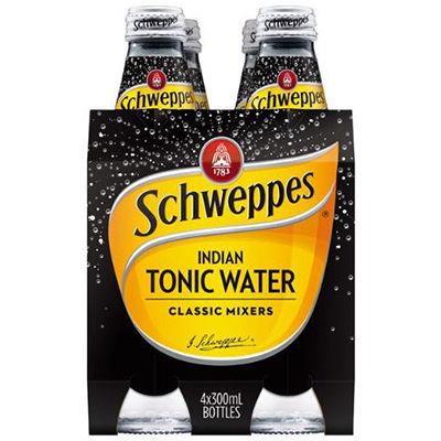 Image for SCHWEPPES TONIC WATER BOTTLE 300ML CARTON 24 from Office National
