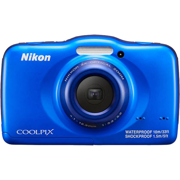 Image for NIKON COOLPIX W100 DIGITAL COMPACT CAMERA BLUE from Two Bays Office National