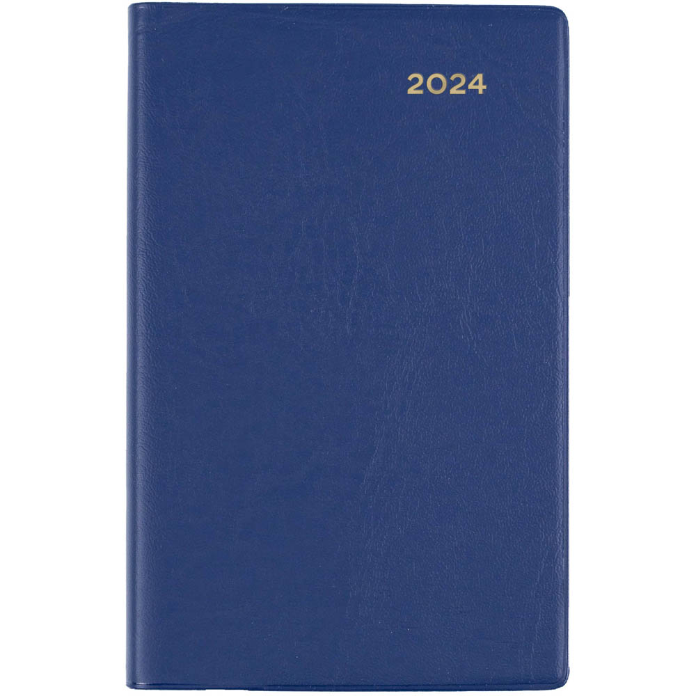 Image for COLLINS BELMONT POCKET 157.V59 DIARY 125 X 80MM NAVY BLUE from Aztec Office National