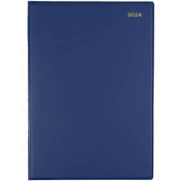 collins belmont desk 247.v59 diary a4 navy blue