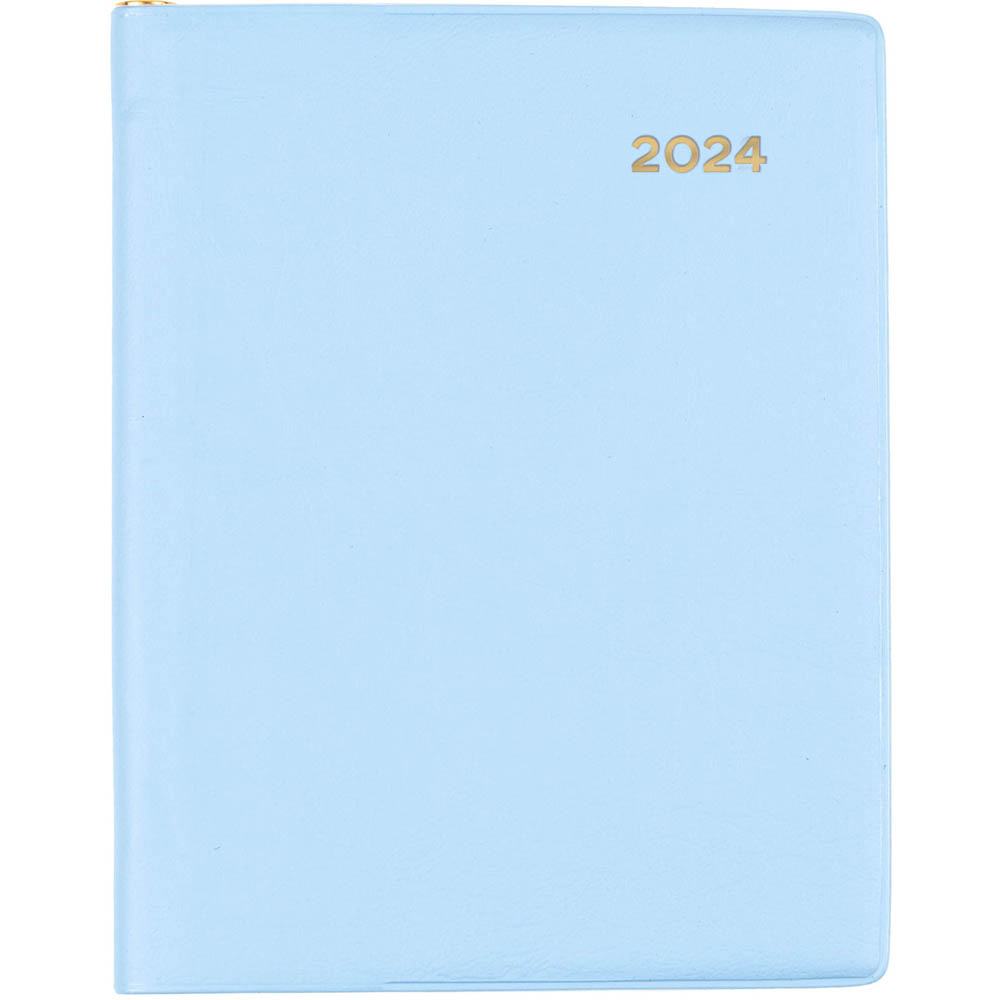 Image for COLLINS BELMONT COLOURS POCKET 337P.V53 DIARY WITH PENCIL WEEK TO VIEW A7 TEAL from Discount Office National