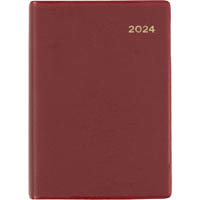 collins belmont pocket 337.v78 diary week to view a7 burgundy