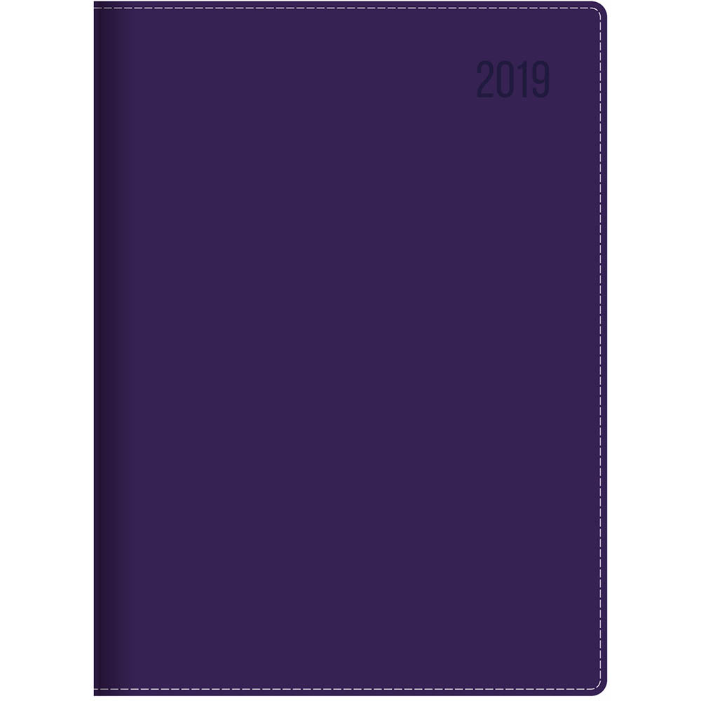 Image for DEBDEN 2020 ASSOCIATE II DIARY DAY TO PAGE 1 HOURLY A5 PURPLE from ASAP Office Supplies Office National