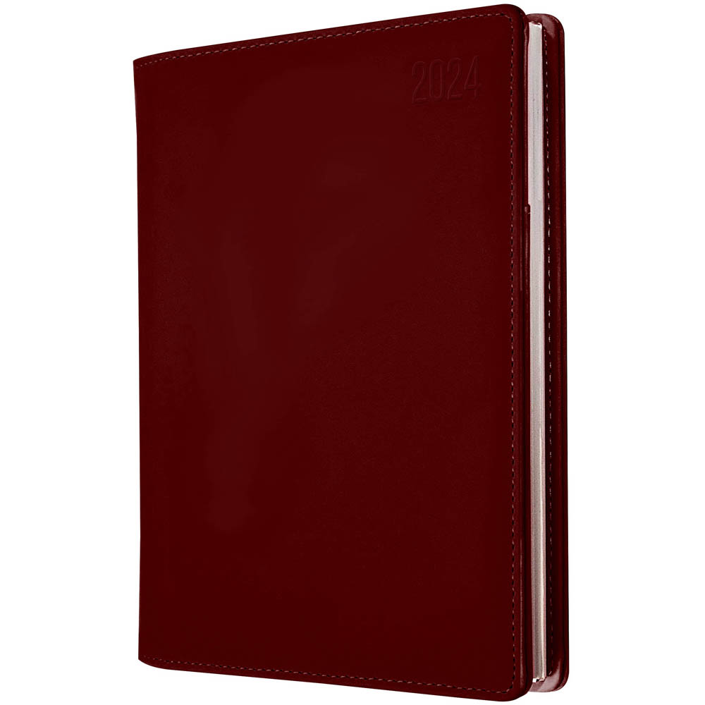 Image for DEBDEN ASSOCIATE II DESK 4351.U78 DIARY DAY TO PAGE A5 BURGUNDY from PaperChase Office National