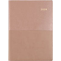 collins vanessa 585.v49 diary with notes month to view a5 rose gold