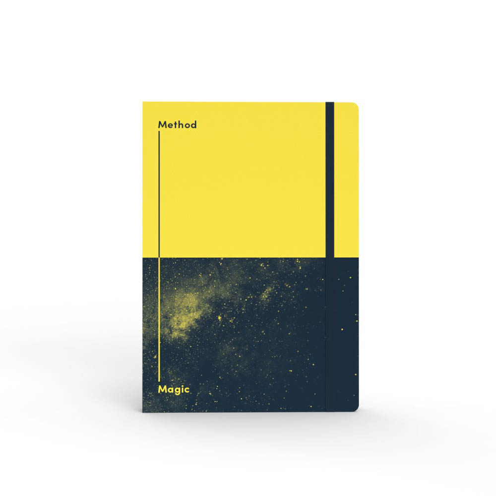 Image for JUMBLE AND CO METHOD AND MAGIC SPLIT NOTEBOOK A5 YELLOW from PaperChase Office National