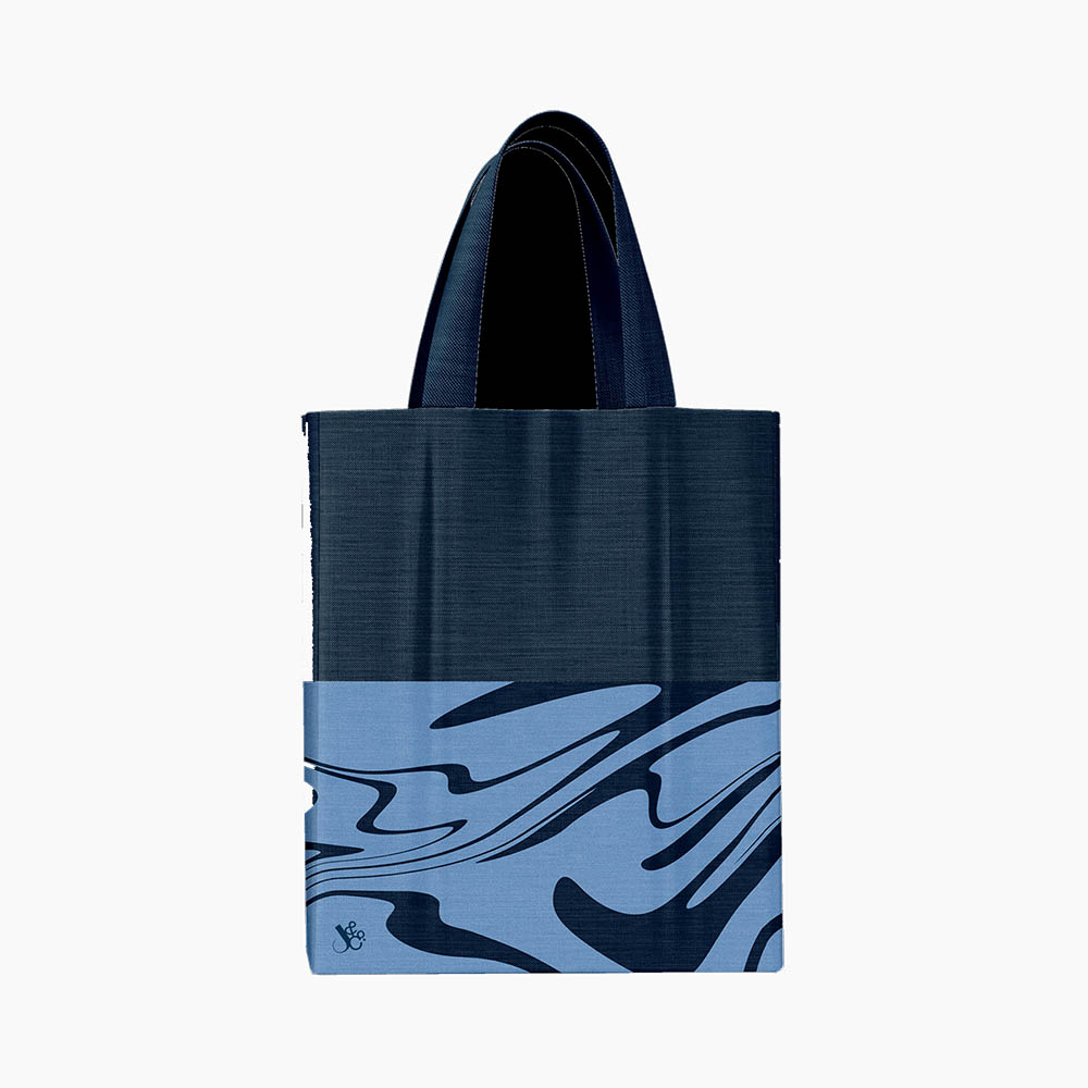 Image for JUMBLE AND CO BITS AND BOBS TOTE BAG FITS SIZE A4 BLUE from PaperChase Office National