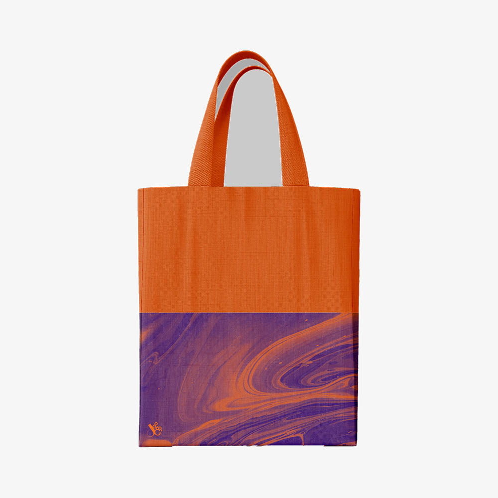 Image for JUMBLE AND CO BITS AND BOBS TOTE BAG FITS SIZE A4 ORANGE from PaperChase Office National